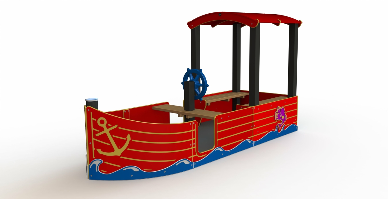 GL Jones Playgrounds - Fishing Boat